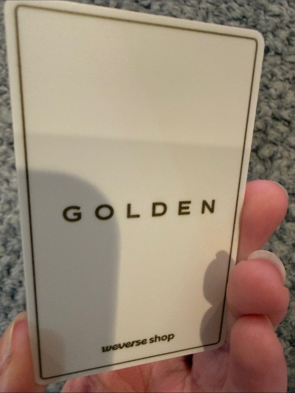 BTS JungKook Golden POB Photocard - Picture 6 of 7